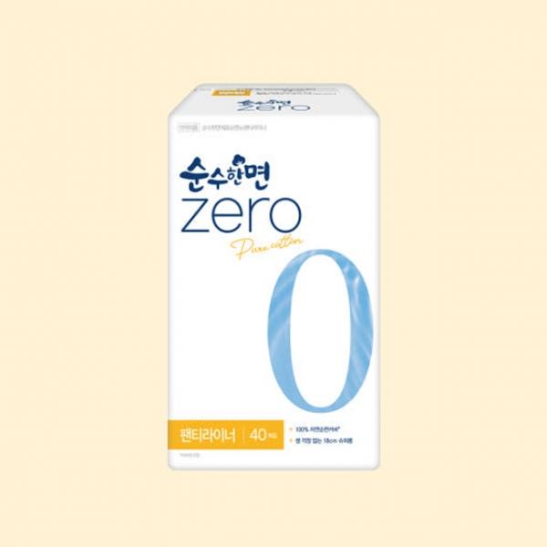 순수한면 제로 순면 뉴 팬티라이너 (40개입)