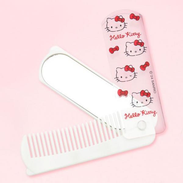 접이형 빗거울 세트