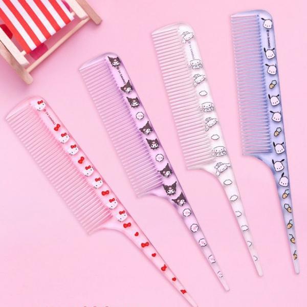 투명 미니 꼬리빗