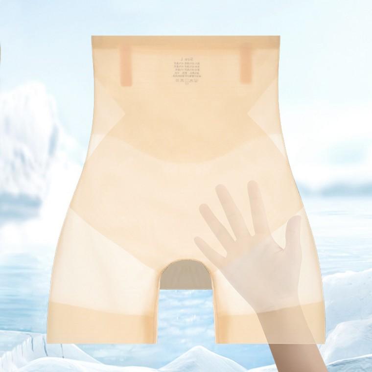 여자 노라인 무봉제 쿨링 심리스팬티 하이웨스트 사각팬티 보정속옷