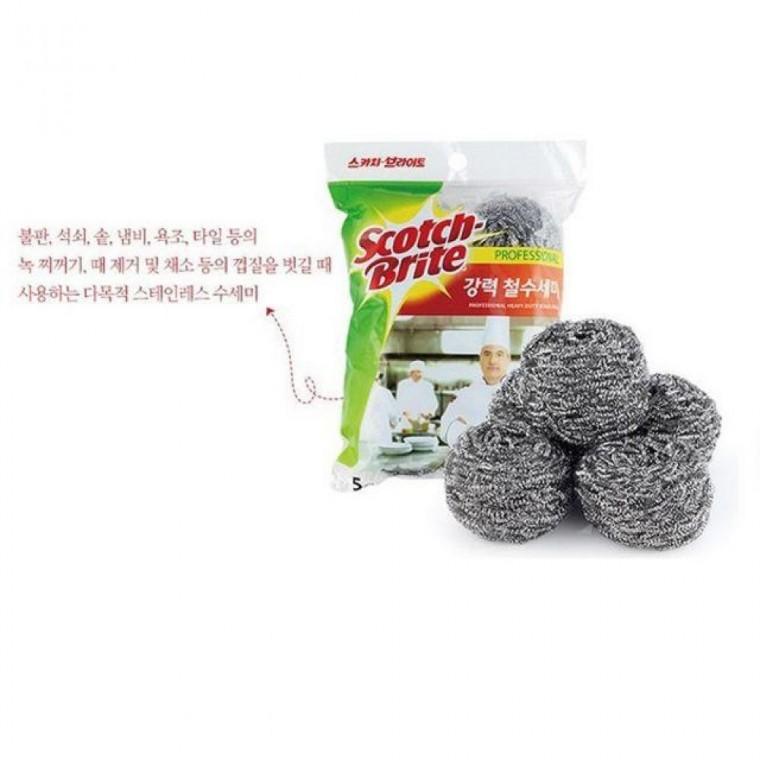 철 수세미 5입 45g MSBL45 x5 3M 45g 3M MSBL x5 생활용품 파는곳 철 일본수입