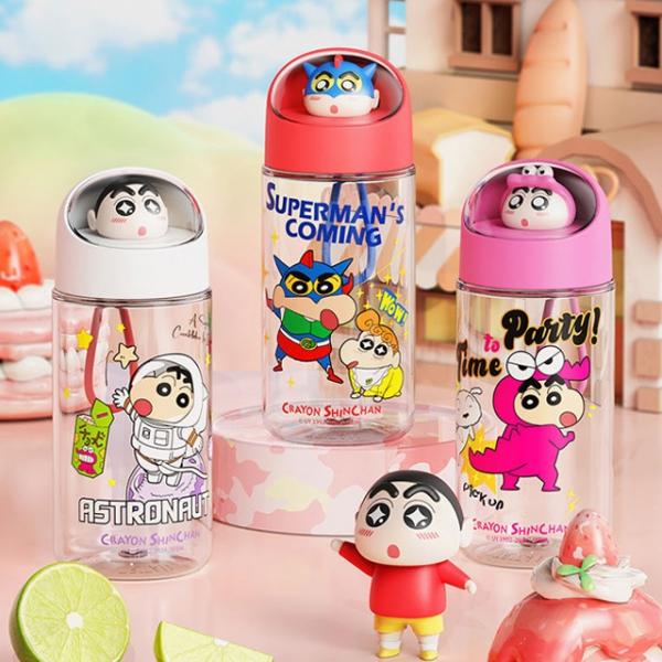짱구 우주캡슐 트라이탄 물통 500ml