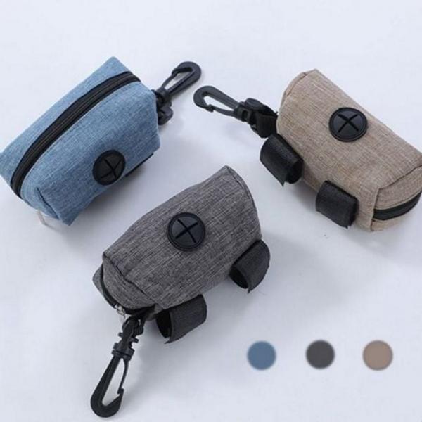 휴대용 강아지 배변 봉투 디스펜서 강아지 배변 파우치 산책 용품