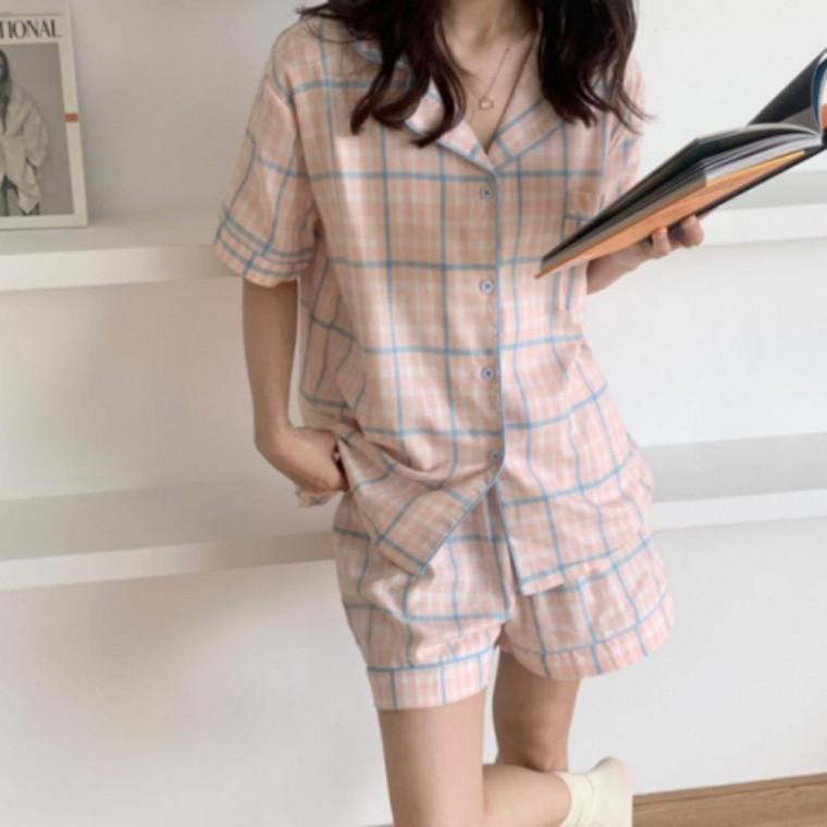 반팔 셔츠 원피스 여름 잠옷 17종 모음전 아동 성인 파자마 상하의 세트