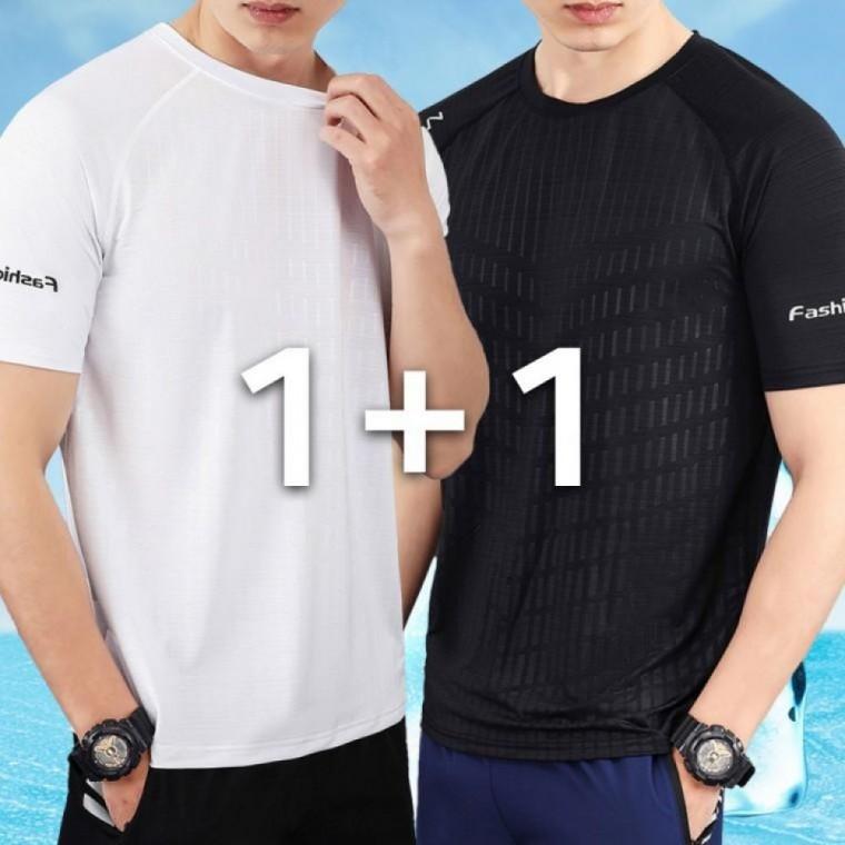 기능성 남성 반팔 티셔츠 아이스 여름 냉감 쿨링