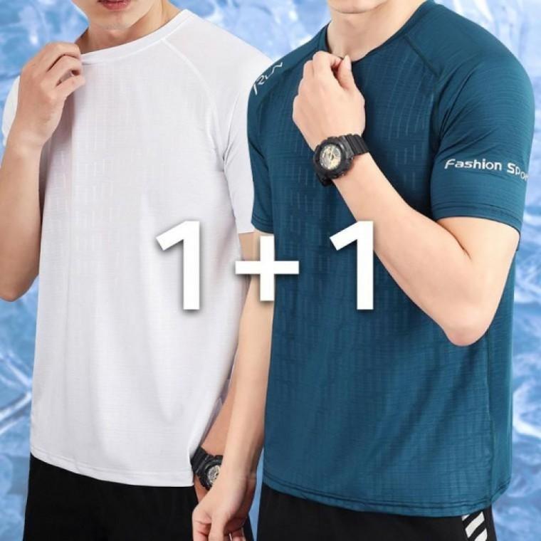 기능성 남성 반팔 티셔츠 쿨링 여름 냉감 아이스