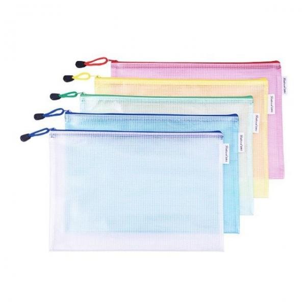 PVC 사무용 파일함 비닐홀더 포켓 파우치 서류철