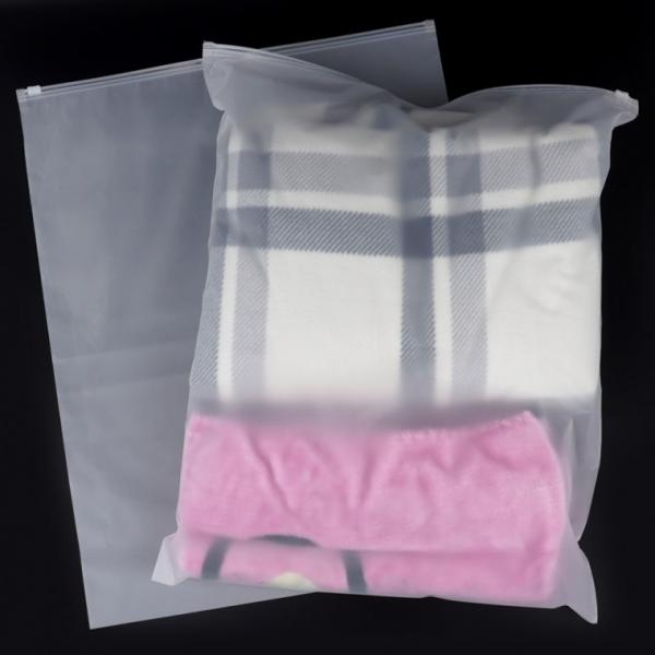 1P 반투명 PVC 지퍼백 파우치 40x50cm