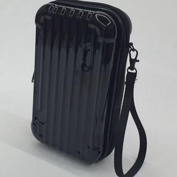 스트랩 수납 소형 방수 손목 파우치 휴대용 하드
