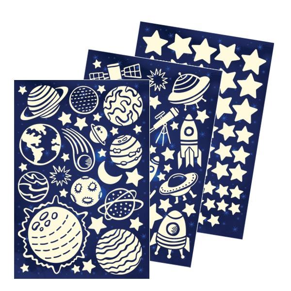 환타스틱스 야광별스티커 3PCS 별여행 GS-6605
