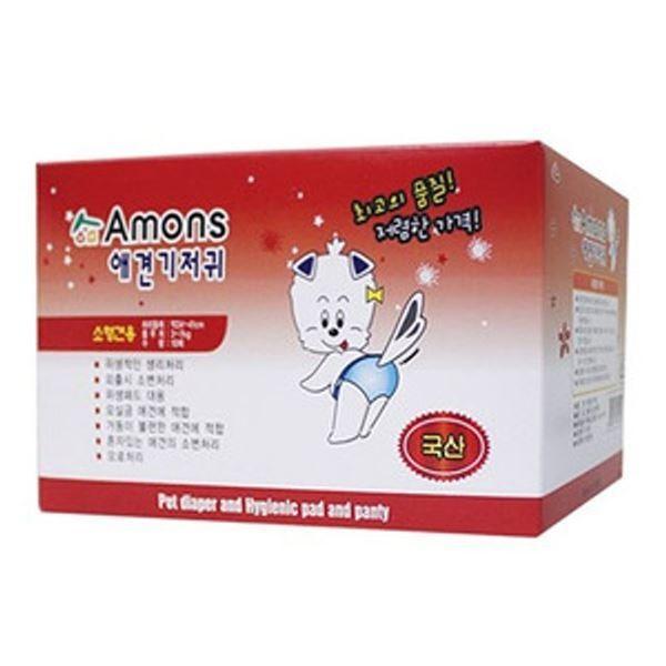 강아지 강아지패드 귀저기 아몬스 소형견용10매 애견기저귀수컷 애견패드 기저귀 애견 애견기저귀 애견귀