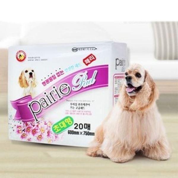 강아지방석 20매 강아지배변패드 배변패드 강아지패드대형 강아지 애견패드대형 페리패드 화장실패드 애