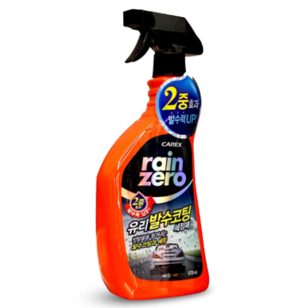카렉스 레인제로 듀얼 유리발수코팅세정제 670ml