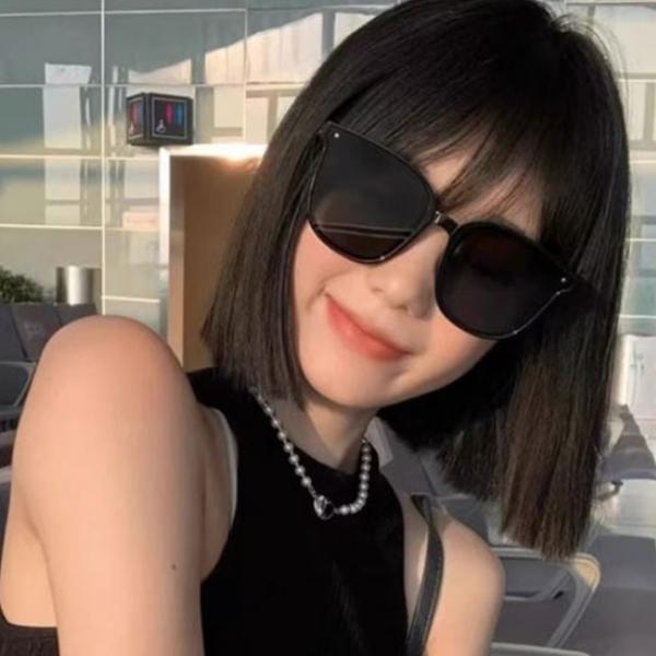 패션 여성 틴트 골프 오버 선글라스