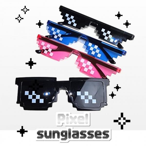 [별별창고] 픽셀 선글라스 인싸 웃긴 인싸템 네모 게임 디지털 멋쟁이 이벤트