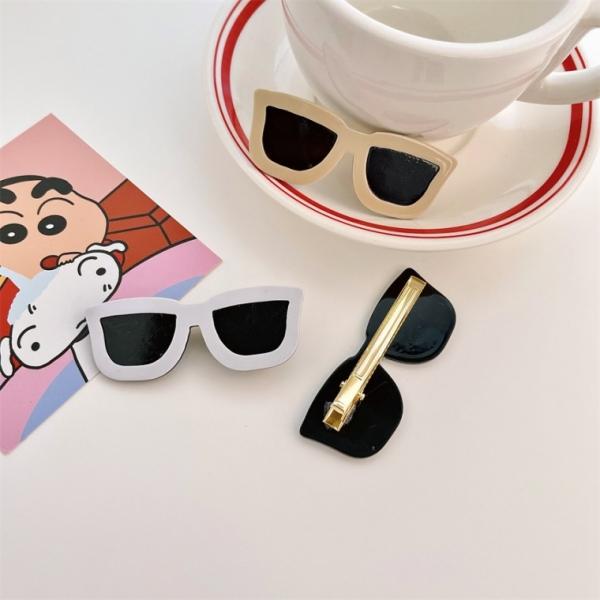 선글라스 헤어집게 집게핀 헤어핀 퍼니한 머리핀 안경