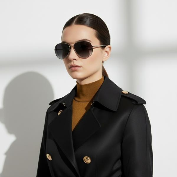 드라이브 선글라스 골드 실버 운전 택시 촬영소품