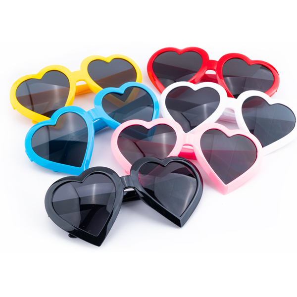 하트모양 선글라스 인싸 하트안경 파티용품 (색상랜덤)