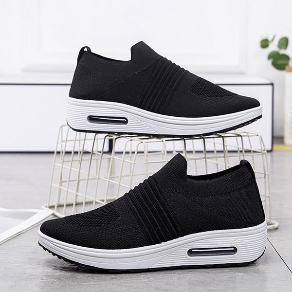 여성 가벼운 런닝 에어 워킹화 슬립온 신발 LK-N58N