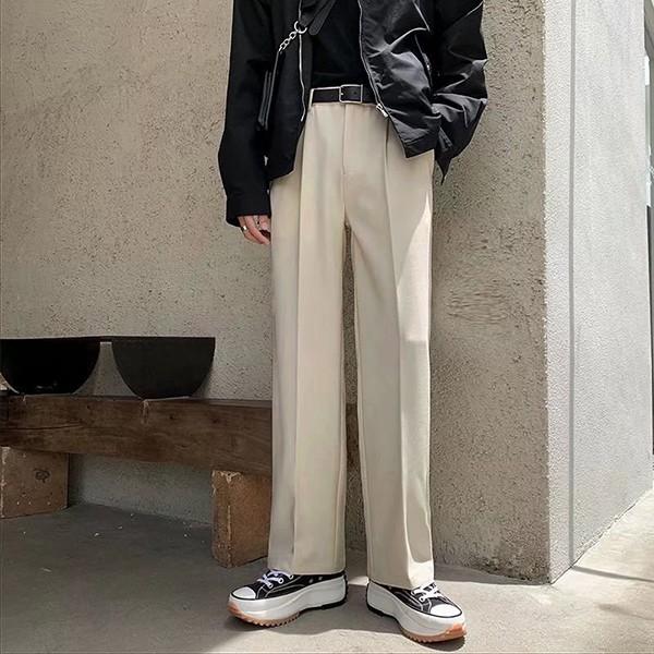 남성 정장 데일리 와이드 슬랙스 팬츠 IS-PA68