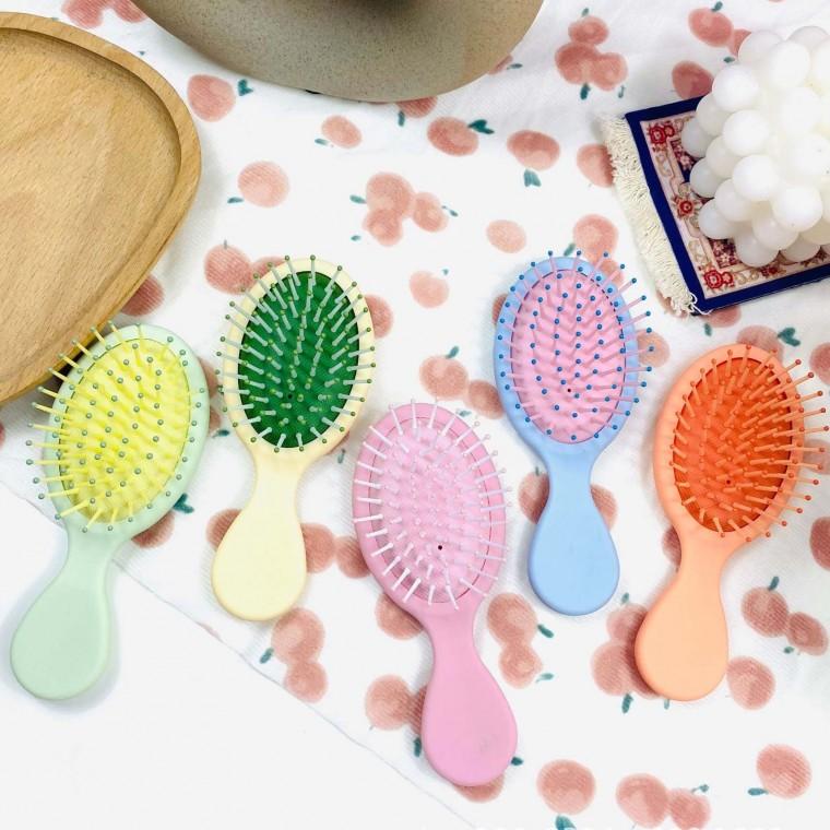 패들브러쉬 미니빗 헤어빗 DIY 브러쉬 패들 퍼프 머리빗