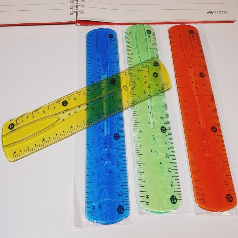 컬러 소프트 잘 휘어지는 15cm 자