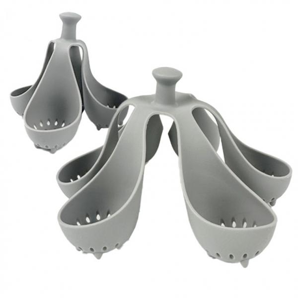 계란 삶기 국자형 실리콘 홀더