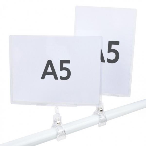 집게형 포켓 쇼클립 A5