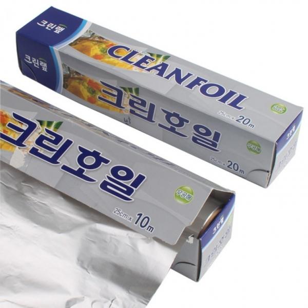 크린랩 크린호일 15미크론 25cm x 10m 20m