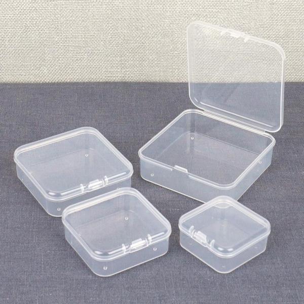 다용도 사각 투명 케이스 4.5-7.5cm