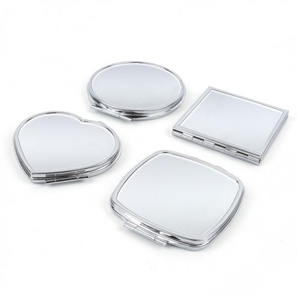 접이식 양면 스텐 미니 손거울