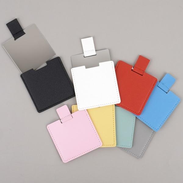 사각 포켓 스텐 미니 손거울