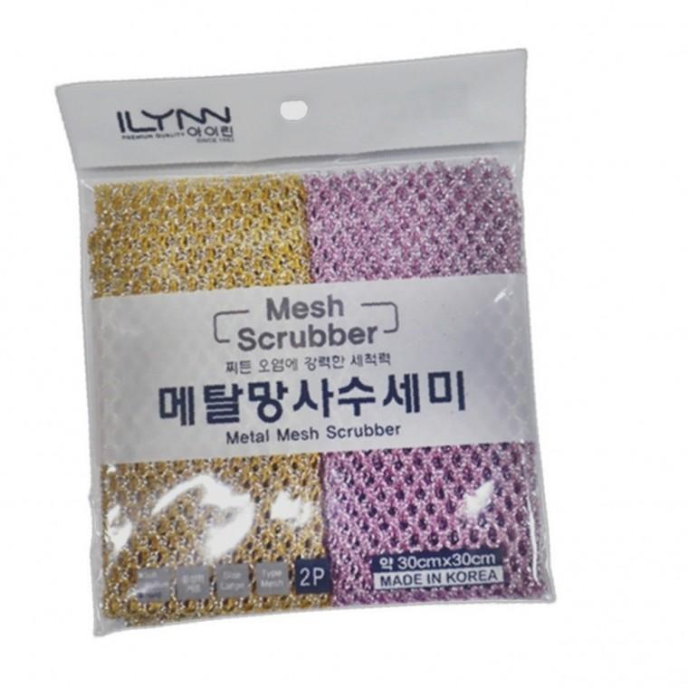 주방 청소 도구 정리 메탈 그릇 세척 아이디어 수세미