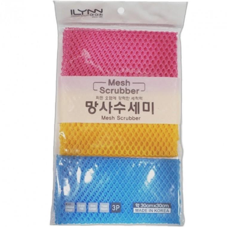 다용도 세척 도구 주방 청소 용품 망사 스펀지 수세미