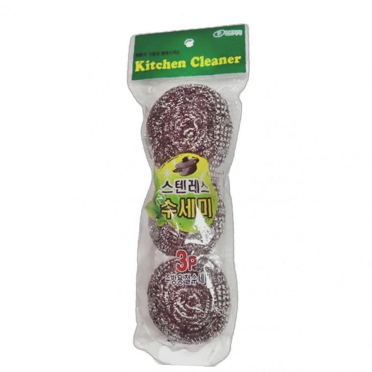 주방 세척기구 정리 철망 수세미 세제 세척 용품 추천