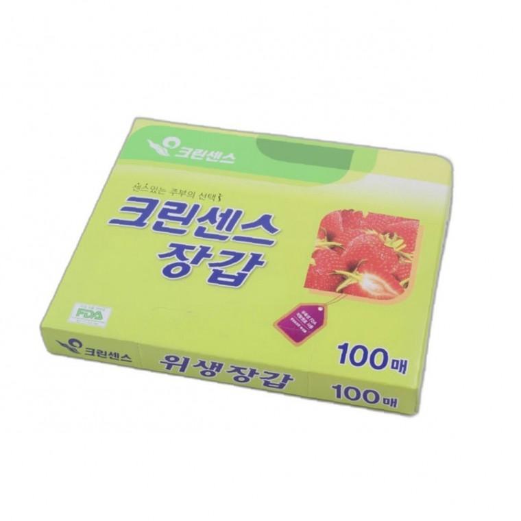 크린센스장갑 일회용장갑세트 100매장갑 가정용장갑