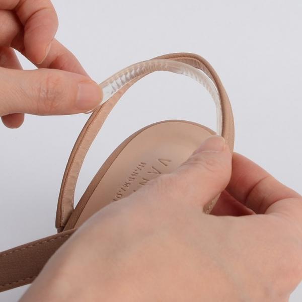 4P 투명 구두 백벨트 보호쿠션