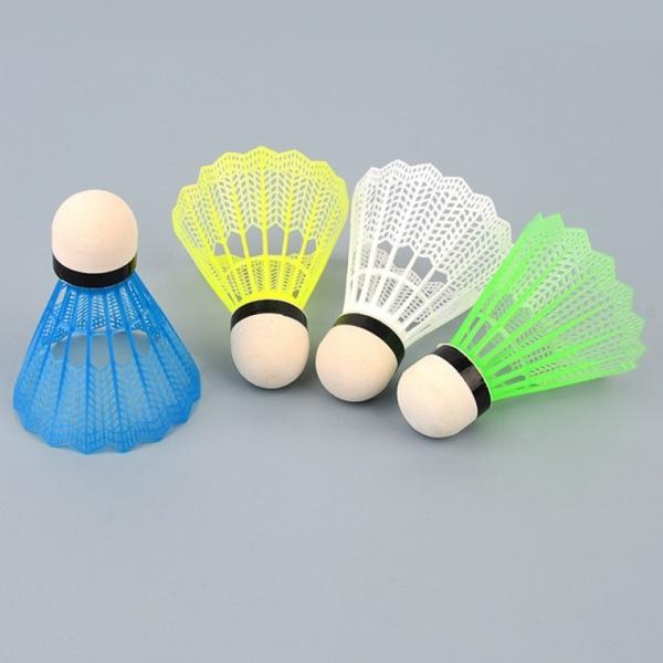 12P 컬러 나일론 배드민턴 셔틀콕