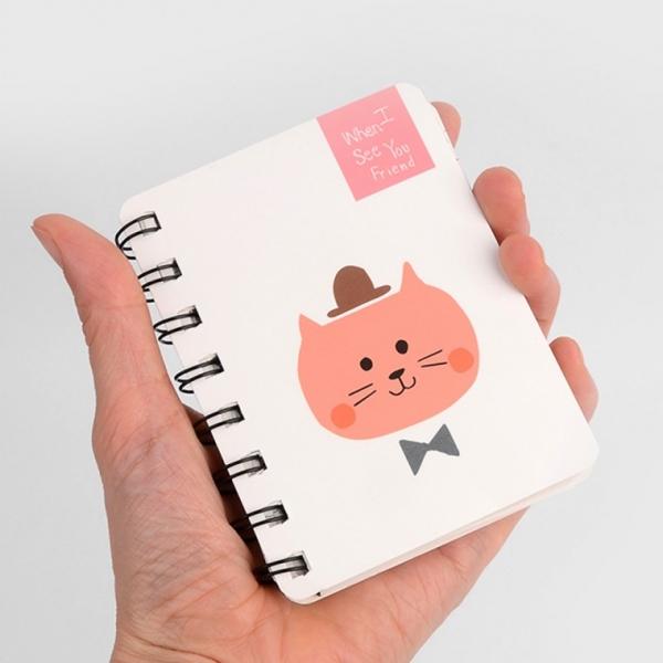 일러스트 포켓 메모 수첩