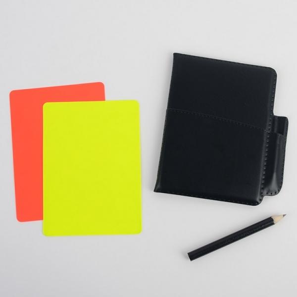 축구 심판 수첩