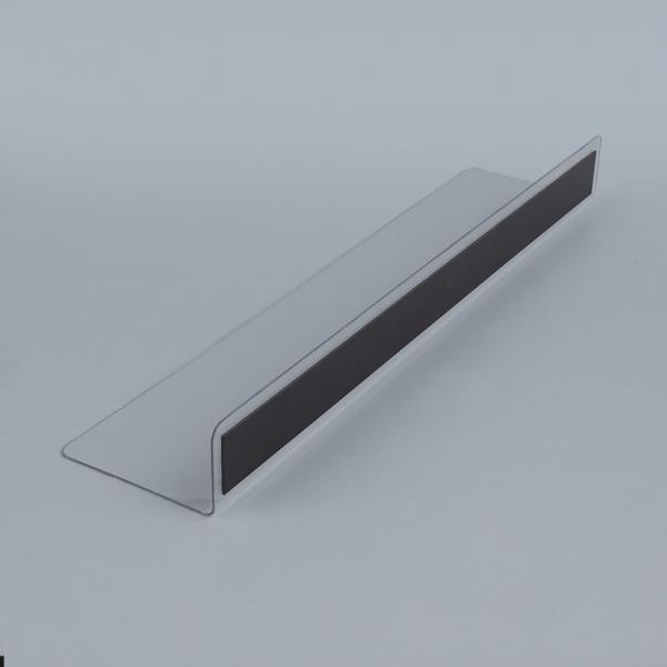 L형 투명 칸막이 28x6cm 1P 자석형