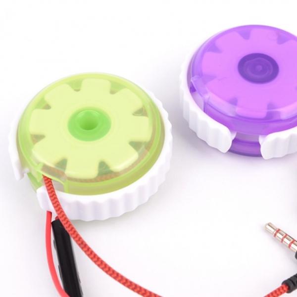 휴대용 원형 케이블 정리 케이스