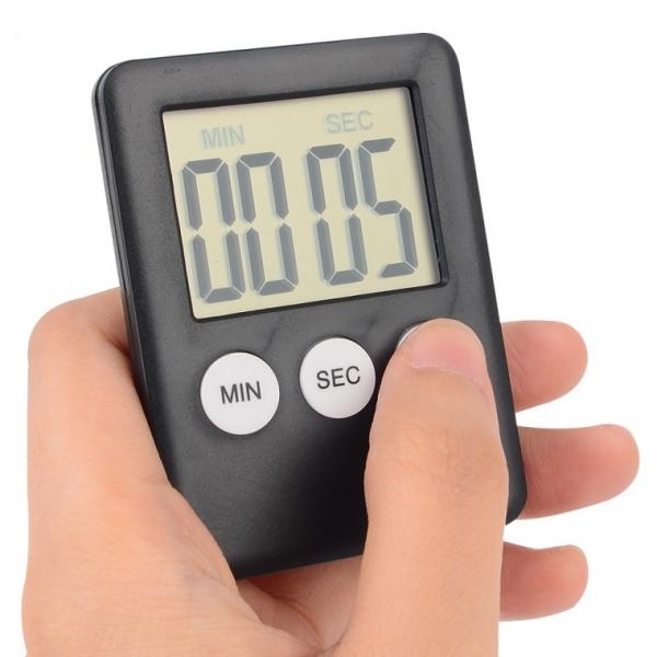 자석식 심플 사각 전자 타이머