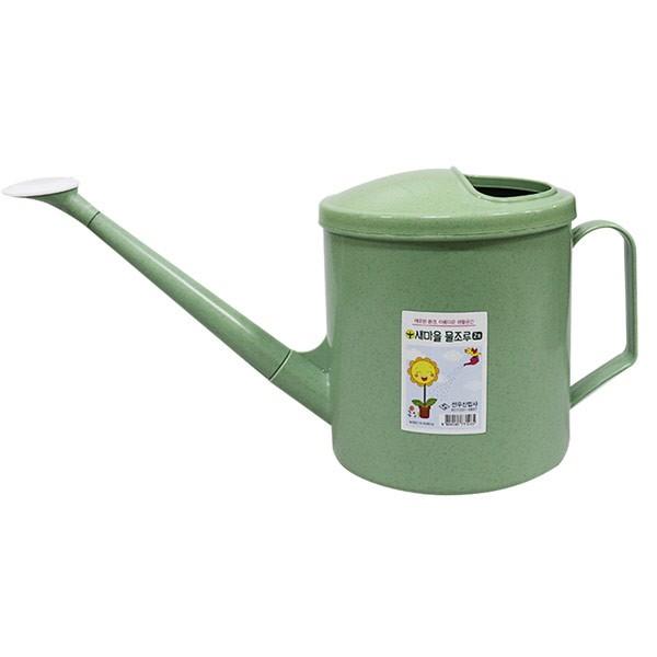 새마을 물조루 물조리개 2호 -H 물뿌리개 화분물주기 원예용품 분무기 화분 화초 텃밭 원예 정원