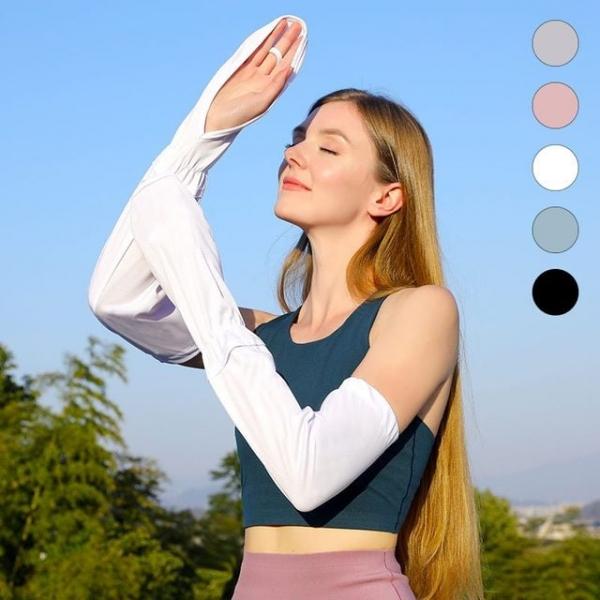 WL 운전 골프 UV 자외선 햇빛 차단 쿨링 팔 손등 토시