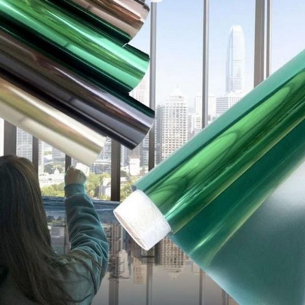 유리창 보호 열차단 햇빛 무점착 시트지 사생활 창문