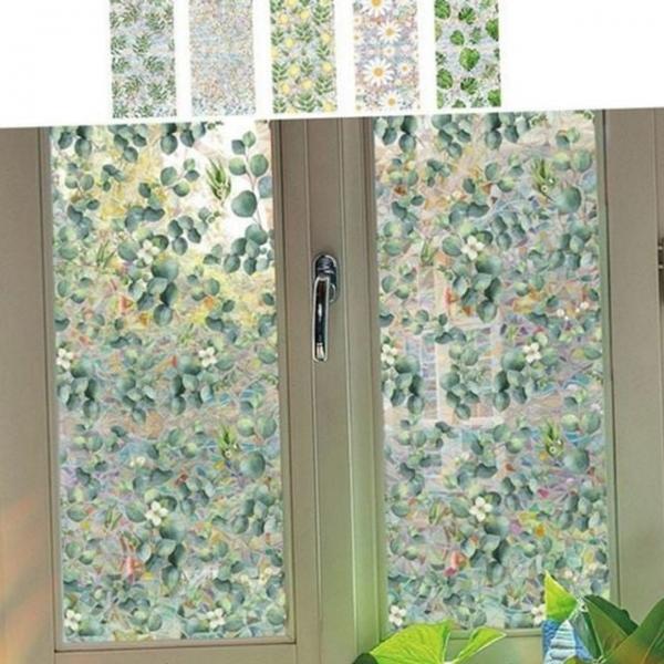 인테리어 시트지 가림막 햇빛 무점착 유리 사생활 창문