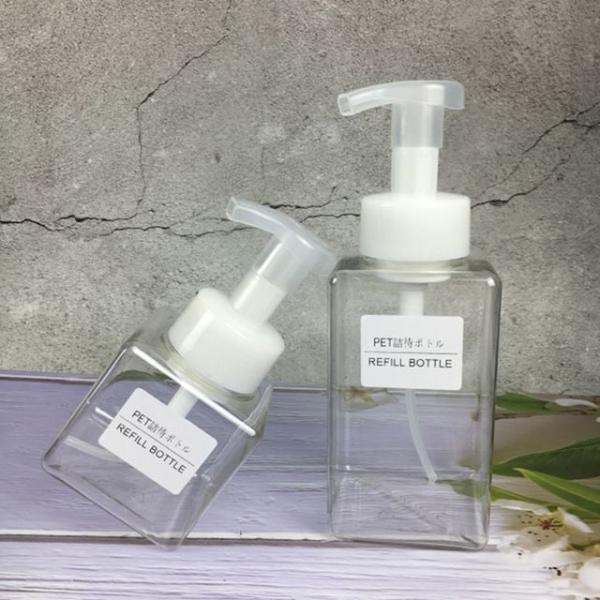 버블 투명 거품 펌프 용기 공병 1p 햇빛차단 주방 메이커 통 소분 샴푸 디스펜서