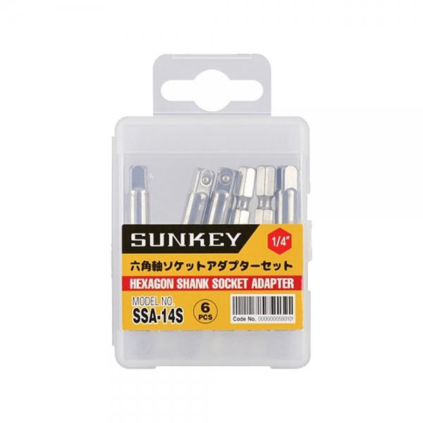 썬키 SSA-14S 복스알 소켓 어댑터 6.35mm 6개입