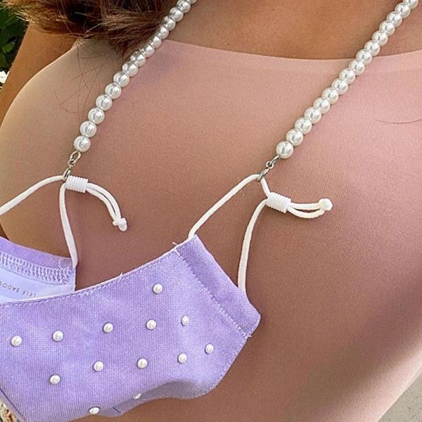 진주 안경줄 스트랩 걸이 체인 썬글라스 안경 분실방지 마스크 걸이